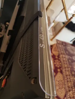 محافظ صفحه تلویزیون اس اچ مدل S_49-2MM مناسب برای تلویزیون 49 اینچی
