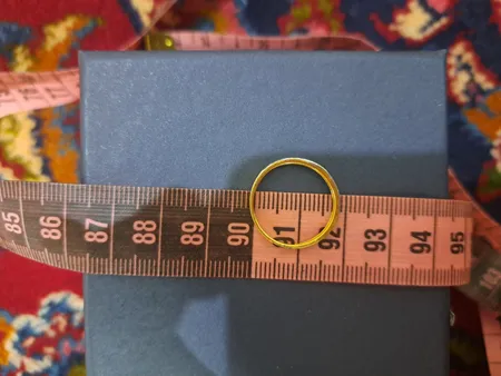 انگشتر طلا 18 عیار زنانه طلای مستجابی کد 670159
