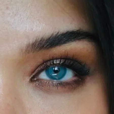 لنز چشم هرا مدل B رنگ آبی