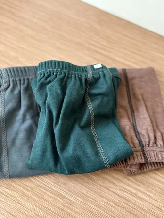 شورت مردانه مدل پادار نخی شایان 2 مجموعه 3 عددی