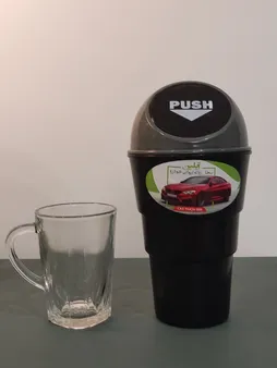 سطل زباله خودرو آیلین مدل لیوانی کد 2014277