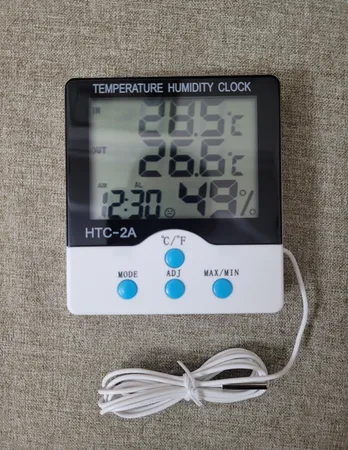 دماسنج و رطوبت سنج محیط اچ تی سی مدل 2A