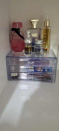 استند لوازم آرایشی نیلوشاپ مدل سه کشو کد 3Drawers