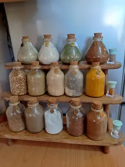 طبقه دیواری چوبی مدل 003