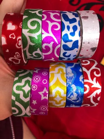 چسب نواری مدل gold medal بسته 10 عددی