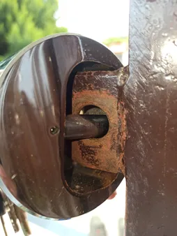 قفل کتابی سه قاف مدل 100