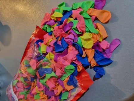 بادکنک آبی مدل واتربالن بسته ۵۰۰ عددی