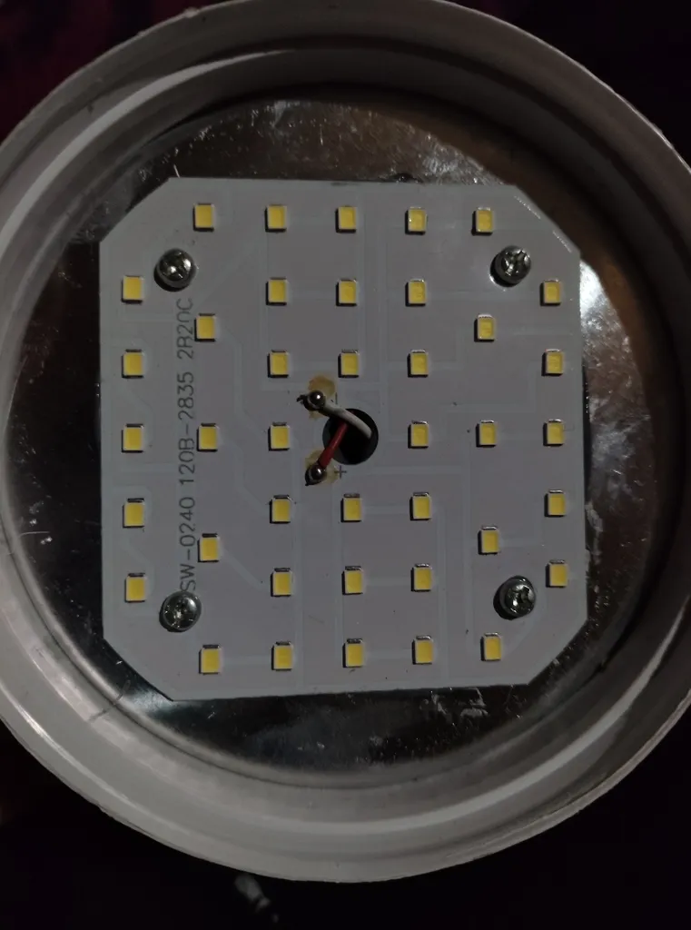 لامپ ال ای دی 35 وات مدل استوانه ای طرح اقتصادی پایه E27 بسته 3 عددی