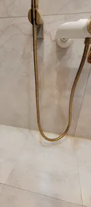 تجریه خرید شلنگ توالت چارسو مدل ریزبافت برنجی GLD