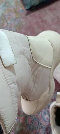 نیم بوت زنانه مدل جلو زیپ شمعی