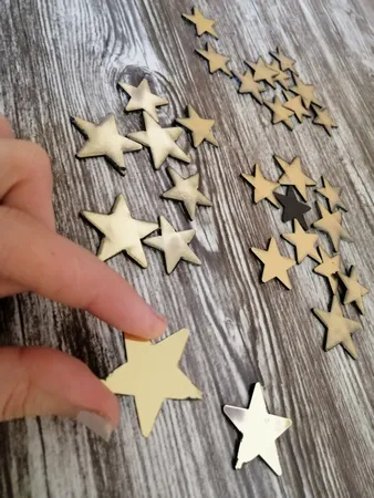 آینه فیلی طرح ستاره های سر گرد کد PG009