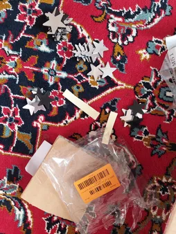 آینه فیلی طرح ستاره های سر گرد کد PG009