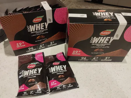 پروتئین وی با طعم شکلات کاله پرو - 25 گرم بسته 12 عددی