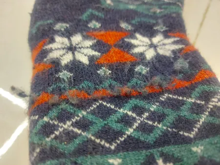 جوراب ساق بلند زنانه کوکو اند هانا مدل پشمی و حوله ای زیر زانو