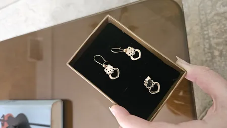 نیم ست طلا 18 عیار دخترانه مایا ماهک مدل MS0589