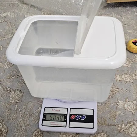 ظرف برنج هوم کت کد 0728 ظرفیت 5 کیلوگرم