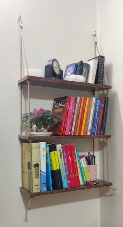 شلف دیواری مدل سه طبقه