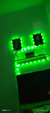 ریسه ال ای دی مدل رنگی RGB طول 10 متر