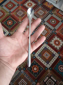 قاشق شربت خوری مدل دونا بسته 6 عددی