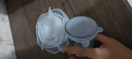 درپوش محافظ غذا مدل A11 بسته 6 عددی