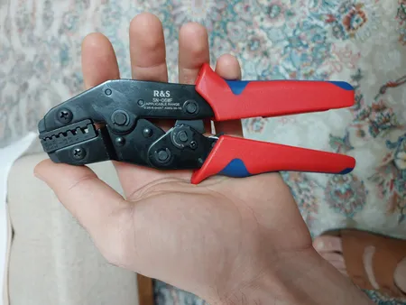 انبر پرس سر سیم مدل اس ان  سایز 0.25 / 6.0