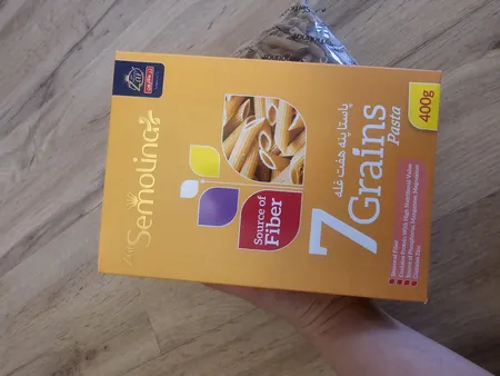 پاستا هفت غله فرمی پنه زرماکارون سمولینا پلاس - 400 گرم