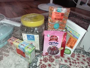 تجریه خرید رنگ خوراکی قرمز و سبز و آبی و زرد طلایی آمیتیدا - 200 گرم بسته 4 عددی