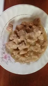 تجریه خرید کنسرو غذای گربه نوتری پت مدل Chunks In Gravy Chicken And Beef وزن 425 گرم