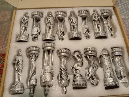 مهره شطرنج مدل رومی کد AA11