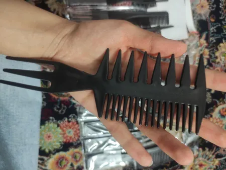 ست شانه مو سافاری کد 31282 بسته 10 عددی