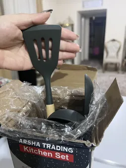 سرویس کفگیر و ملاقه 12 پارچه مدل کیچن ست کد UNT45