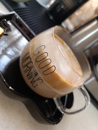 لیوان مدل پیرکس تپل Good Morning