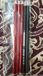 مداد قرمز آریا کد 3002 بسته 6 عددی