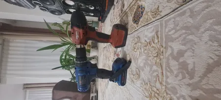 دریل شارژی چکشی باس مدل SK-6050 مجموعه 28 عددی