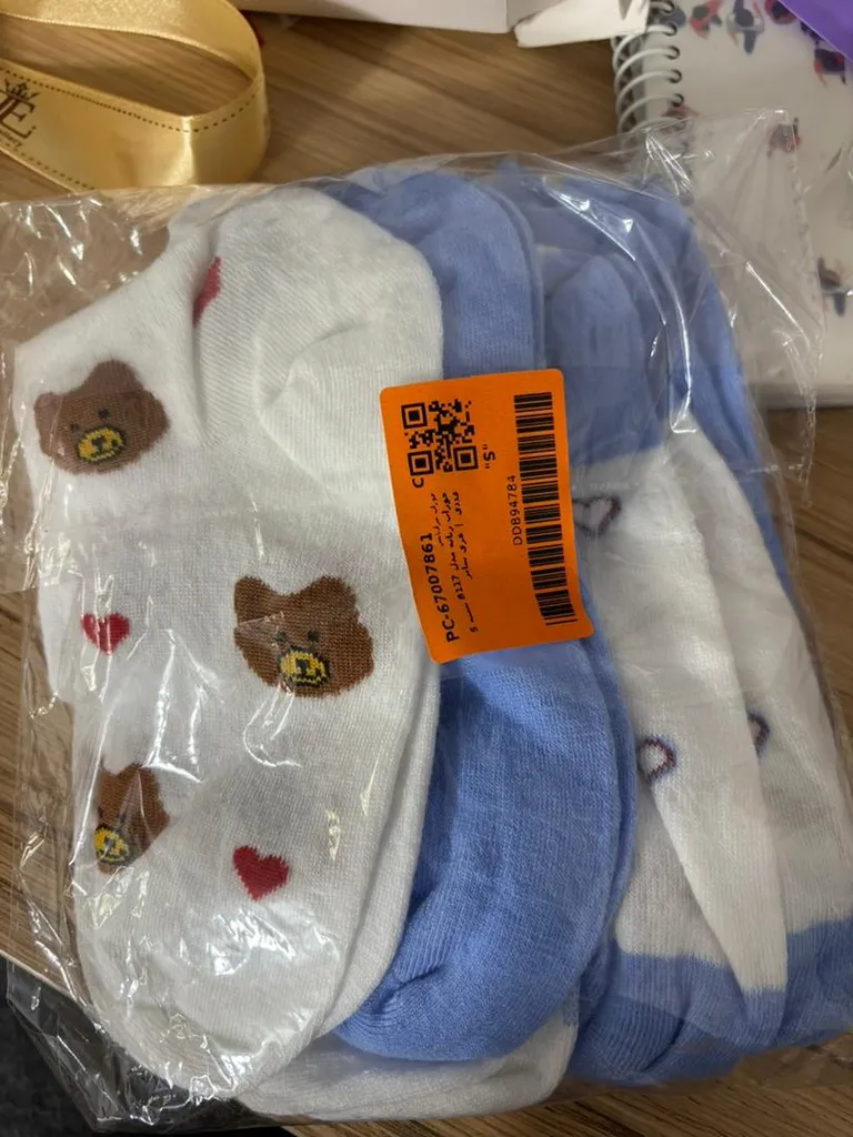 جوراب زنانه مدل B117 بسته 5 عددی