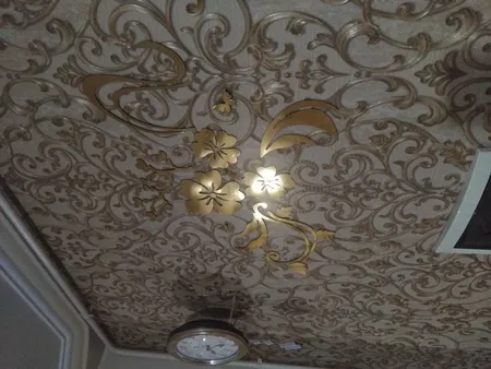 آینه دکوپدیده مدل Flower1001