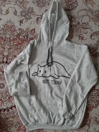 هودی زنانه طرح Not Today کد S361