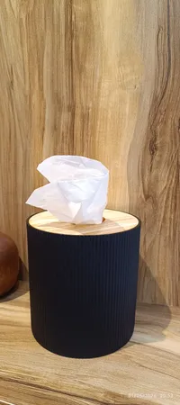 جای دستمال کاغذی لیمون مدل استوانه کد DH2370