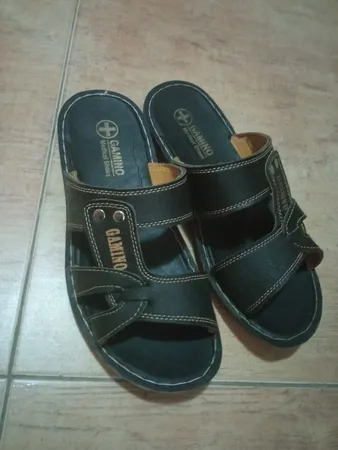 صندل مردانه مدل شاهین کد Si-8009-Bk