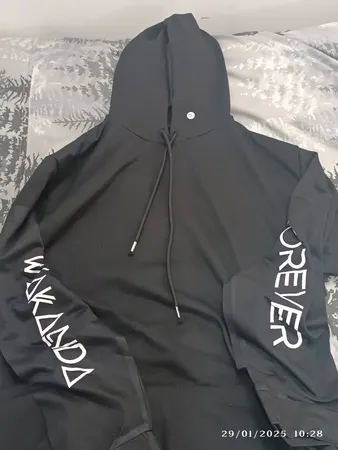 هودی مردانه مدل F257 FOREVER رنگ مشکی