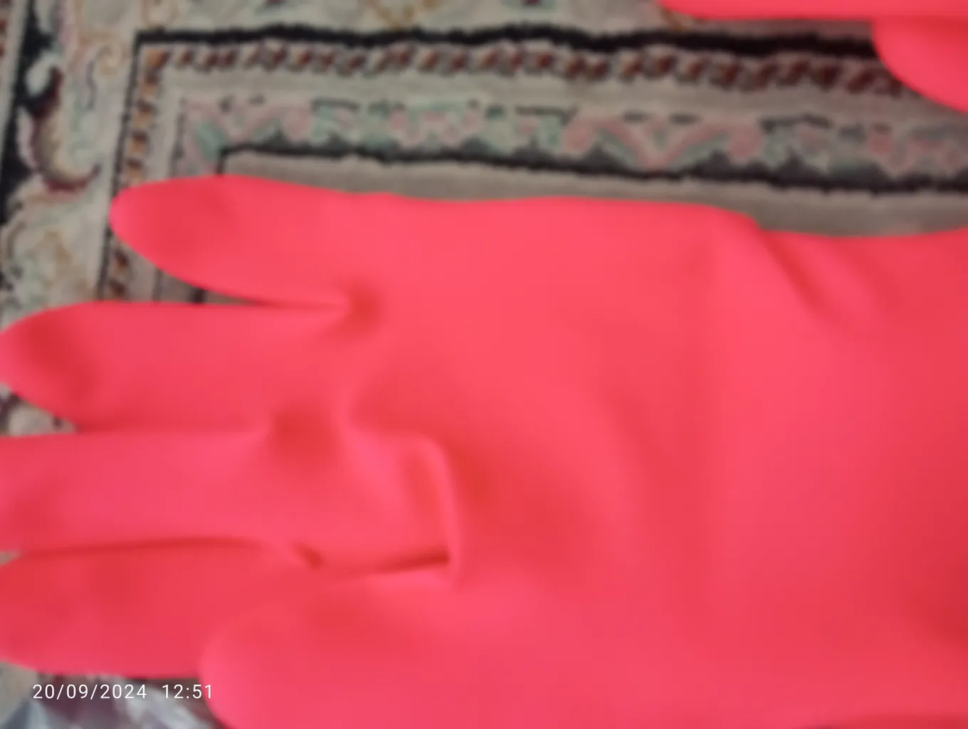 دستکش آشپزخانه رزمریم مدل 702 سایز متوسط - 2 جفت