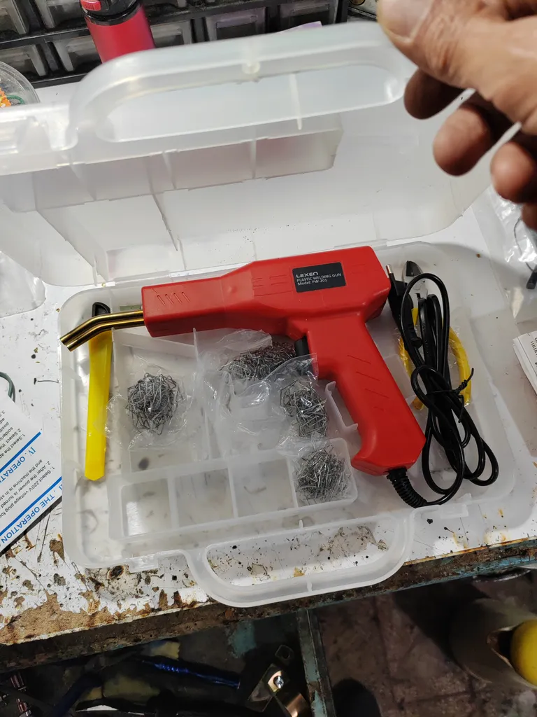 دستگاه جوش و دوخت پلاستیک لکسن مدل pw-201