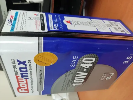 روغن موتور فلومکس مدل FlowMax SJ 10W40 حجم 3.5 لیتر