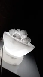 آباژور سنگ نمک طب سنگ طرح کاسه کد TA-50106