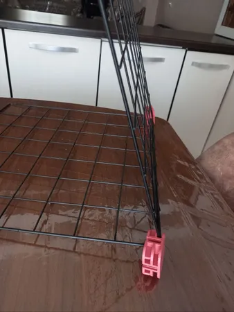 قفسه فلزی مدل مشبک بسته 16 عددی