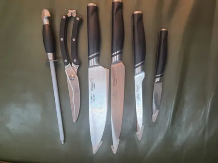 سرویس چاقو آشپزخانه 6 پارچه وینر مدل 01