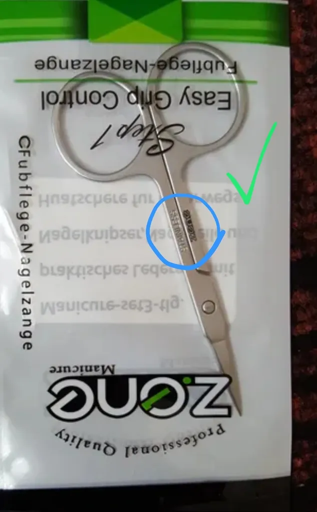 قیچی ابرو زد وان مدل 201