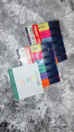 ماژیک علامت گذار 6 رنگ پنتر مدل CH511WP6