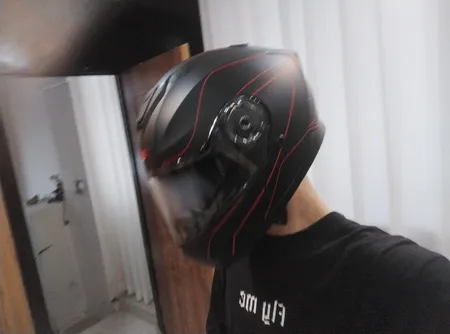 کلاه کاسکت ردلاین مدل 937_MATT_RED