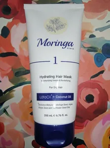 تجریه خرید ماسک مو مورینگا اِمو مدل 1 آبرسان موهای خشک 200 میلی لیتر